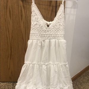 Short White Dress NEW